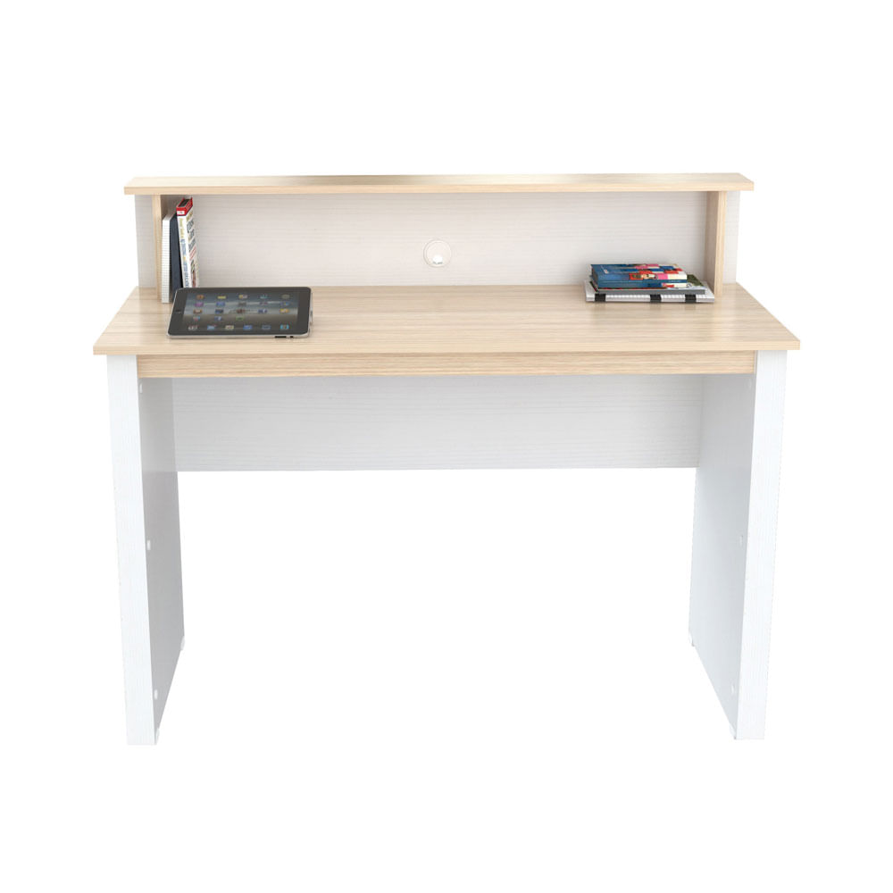 Mesa Escritorio glacial/arena ES-7703 Inval - multicenter