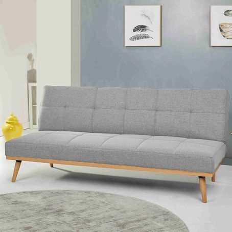 Sofá Cama LUCCA de Tela color Gris - multicenter