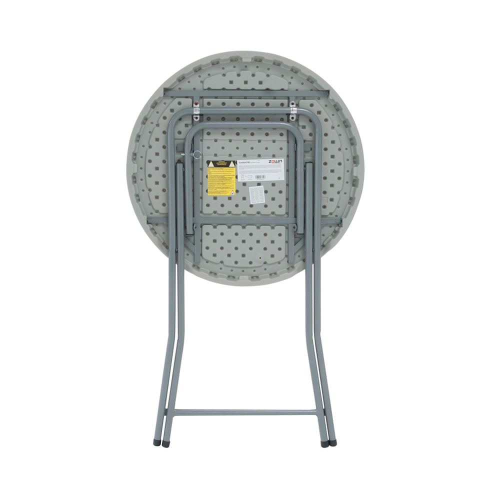 Mesa de Bar 80cm color Gris Zown - multicenter