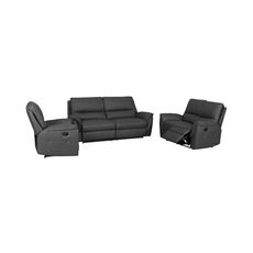 Juego-de-Sofa-reclinable-VANESSA-Cuero-PVC-3-puestos-color-Gris-Oscuro-Harmony-1-11744