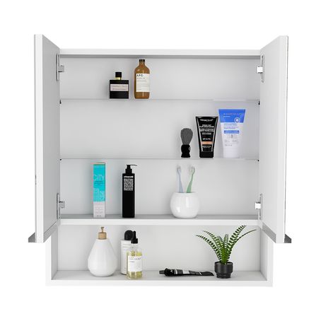 Gabinete Superior de baño JASPE color Blanco Rta Design - multicenter