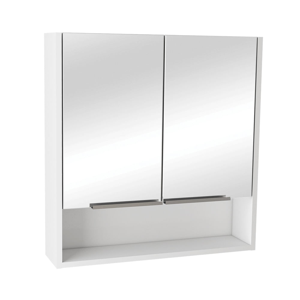 Gabinete Superior de baño JASPE color Blanco Rta Design - multicenter