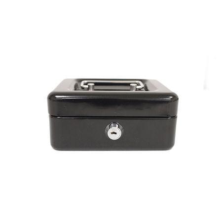 Caja De Dinero 15x11x7 Cm Negra Multicenter