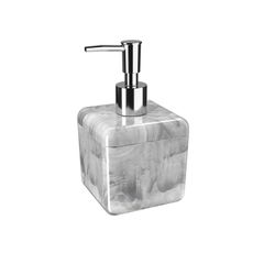 Dispensador-jabon-liquido-de-platico-330ml-cube-Marmol-Blanco--Dispensador-jabon-liquido-de-platico-330ml-cube-Marmol-Blanco-1-21612