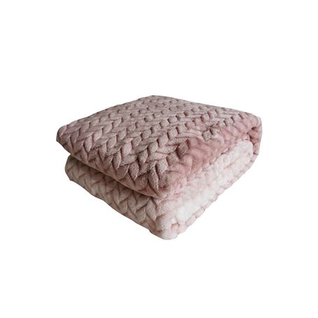 Manta jacquard maure 2 plazas - 130x160 cm - multicenter