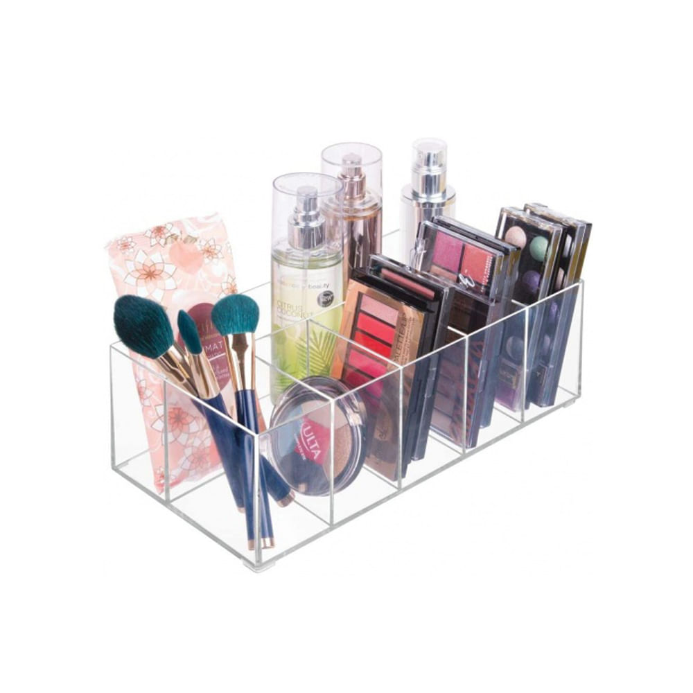 Organizador para Cosméticos Transparente 6 Divisiones - multicenter