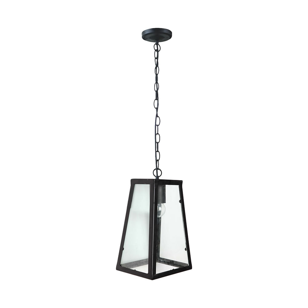 Lámpara colgante de exterior tipo farol E27 60w - multicenter