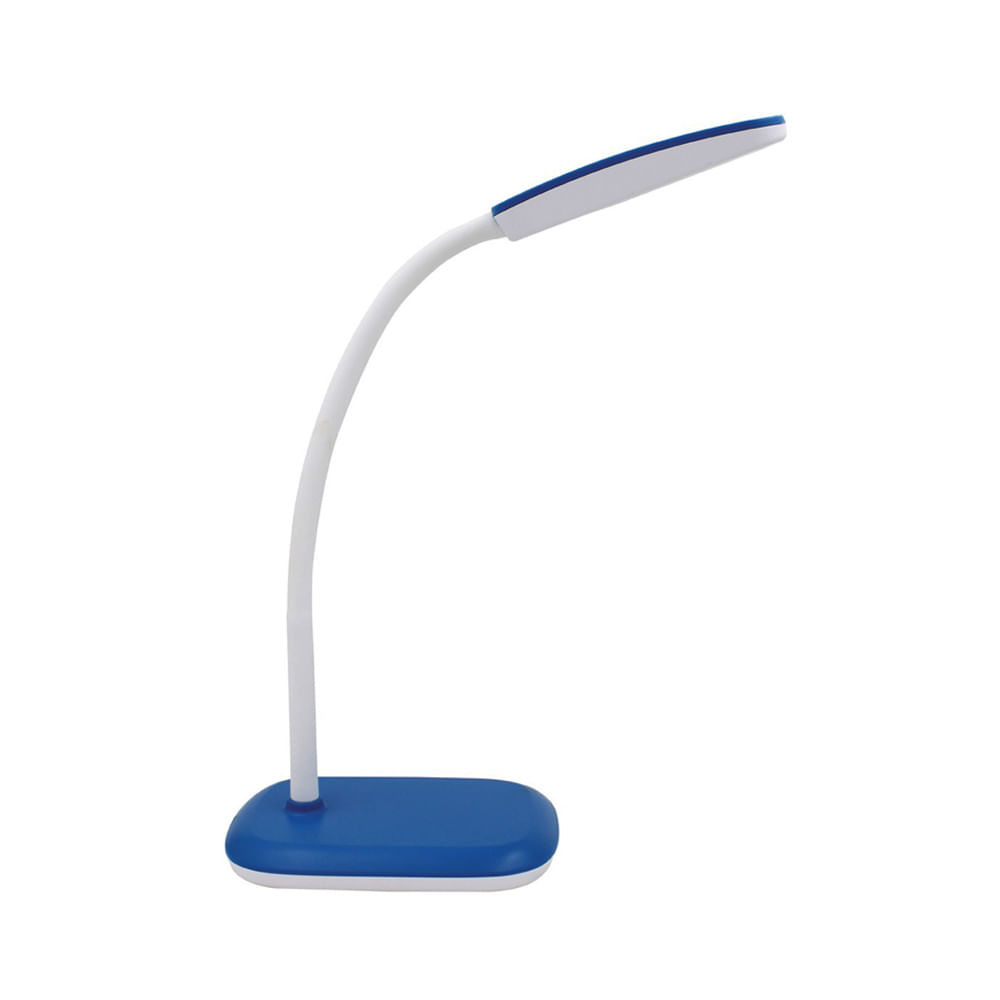 Lampara de escritorio led azul 100-240v - multicenter lampara escritorio led colores