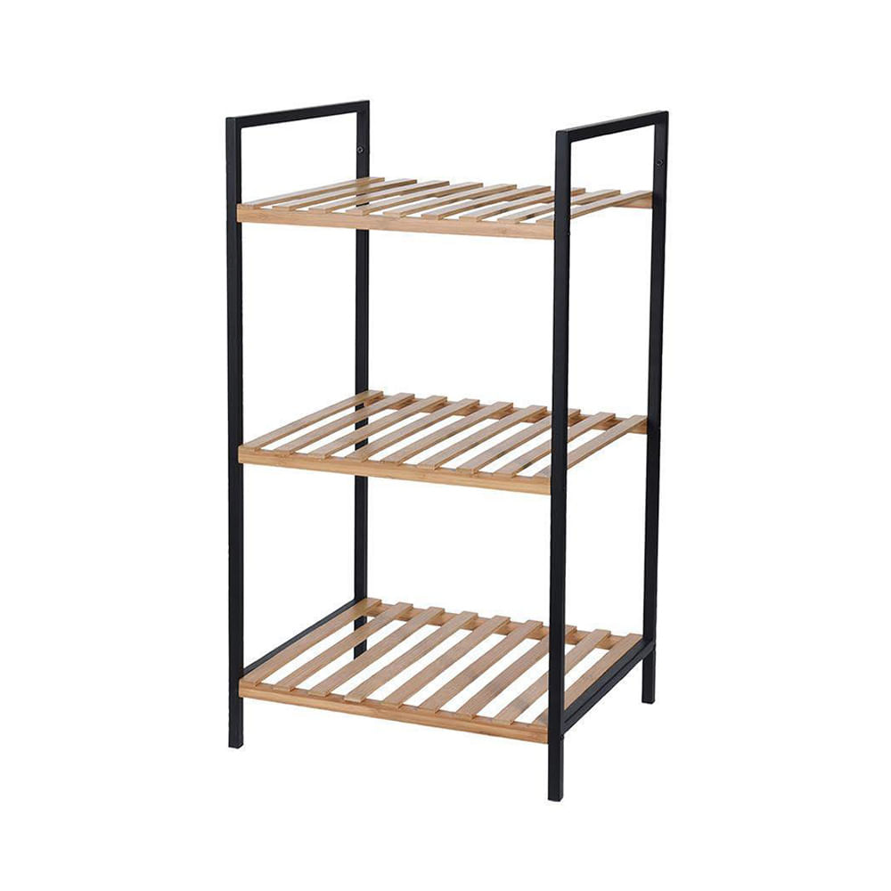 Estante de baño 3 estante Bamboo - multicenter