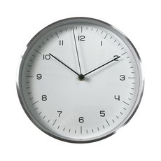 Reloj-de-pared-de-aluminio-Plateado-24-cm-1-34315